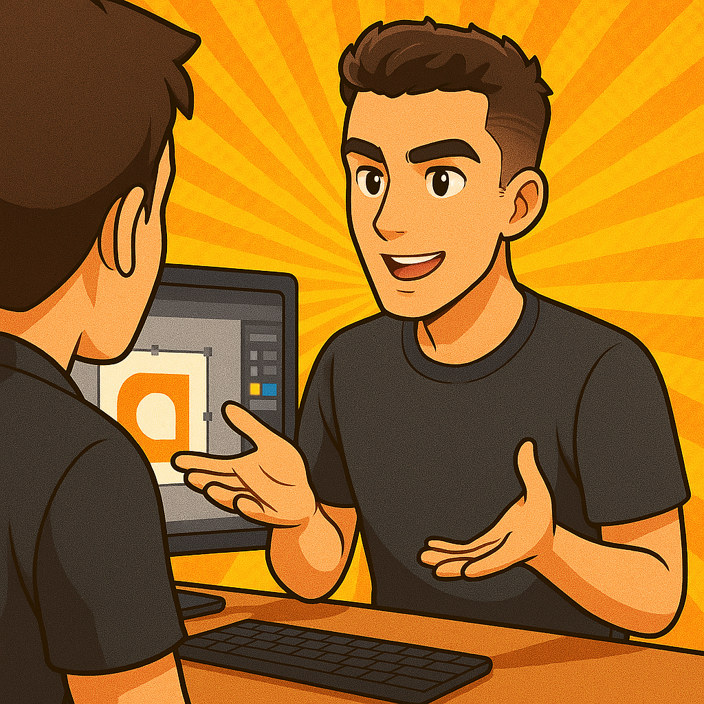 Pessoas interagindo com conteúdo digital